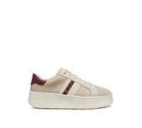 Geox Sneakers Donna Colore Beige/rosso 35