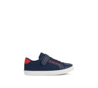 Geox J Gisli Boy B, Scarpe da Ginnastica, Marina Rossa, 34 EU