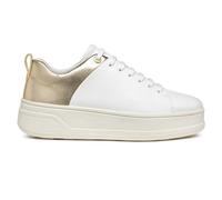 Geox Spherica ECUB-2 Donna Scarpe Sportive Stile Casual Chic Moda Sneaker Bianco