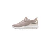 Geox Spherica Plus D557MA - Scarpa Sportiva da Donna, Taupe_Oro, 40 EU