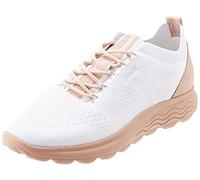 Geox Spherica, Scarpe da Ginnastica, Bianco Sporco Nude, 41 EU