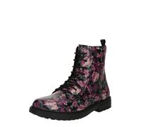Geox J Eclair Girl - Barca alla caviglia, taglia 33 EU, colore: Nero/Rosa, Nero rosa, 33 EU
