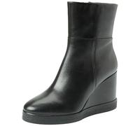 Geox Stivaletto Donna D Elidea Zeppa, Nero, 38 EU