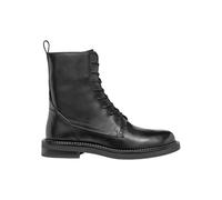 GEOX Stivaletto stringato 'D SERILDA G - VIT.LISCIO' nero, Taglia 37