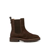 Geox Stivali Chelsea NORIZE da donna in pelle grezza marrone, marrone, 35 EU