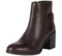 Geox Stivali da donna D New Asheel alla caviglia, caffè, 38 EU