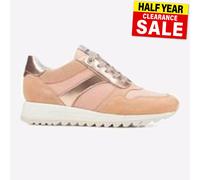 Geox Tabelya Donna Impermeabile Vestito Casual Moda da Ginnastica Rosa