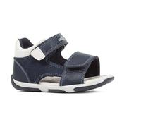 Geox Tapuz Boy B Sandal, Navy White, 19 EU