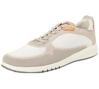 Geox U Aerantis A, Scarpe da Ginnastica Uomo, White Lt Grey, 39 EU