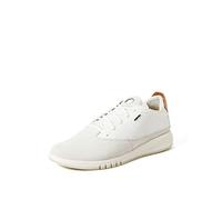 Geox U Aerantis A, Sneakers Uomo, Bianco (Papyrus/White), 44 EU