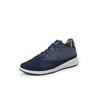 GEOX Sneaker bassa 'Aerantis' navy / grigio / rosso ruggine, Taglia 45