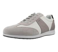 Geox U ARTHIEN A, Scarpe da Ginnastica Uomo, White/Lt Grey, 43 EU