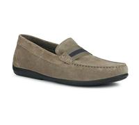 Geox U Ascanio A, Moccasin Uomo, Grigio Tortora, 45 EU