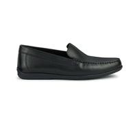 Geox U Ascanio B, Moccasin Uomo, Nero, 44 EU