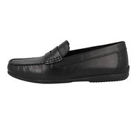 Geox U ASCANIO, Mocassini Uomo, Nero, 45 EU