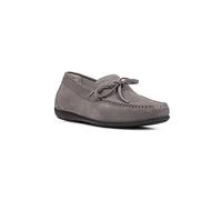 Geox U Ascanio, Moccasin Uomo, Dk Stone, 44 EU