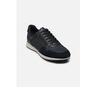 GEOX AVERY Uomo Sneakers Zip Laterale Blu Navy Traspirante U56H5A0EKBUC4002