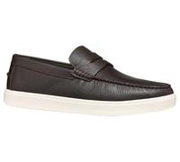 Geox U AVOLA A, Mocassino Uomo, Coffee, 43 EU