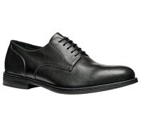 GEOX BARBERIGO Uomo 100% Pelle Nera Elegante e Confortevole U56MBC00043C9999
