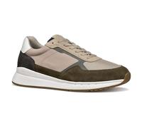 GEOX Uomo BRANTHON Sneaker Beige Army - Comfort Traspirabilità U55LCA02211C0152