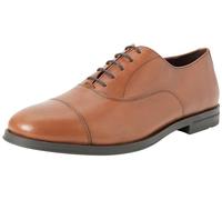 Geox U Decio A, Oxford Uomo, Marrone Chiaro, 46 EU