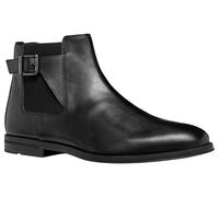 Geox U Decio A, Stivale alla Caviglia Uomo, Nero, 39 EU