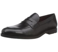 Geox U Decio B, Moccasin Uomo, Schwarz, 39 EU
