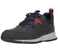 Geox U Delray B Abx B, Scarpe da Ginnastica, Uomo, Navy Dk Orange, 42 EU