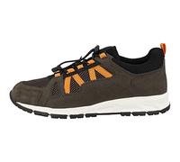 Geox U Delray, Scarpe da Ginnastica Uomo, Nero Militare, 46 EU