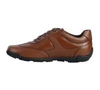 Geox U Edgware A, Sneakers Uomo, Marrone Cognac, 43 EU