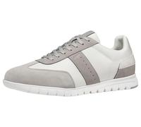 Geox U FLEXTRIDE Zero B Sneaker, White/LT Grey, 42 EU
