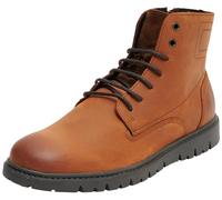Geox U Ghiacciaio, Stivale alla Caviglia Uomo, Cognac, 45 EU