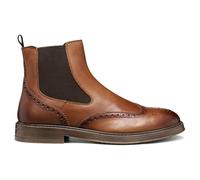 Geox U Henreys, Stivale alla Caviglia Uomo, Cognac, 42 EU