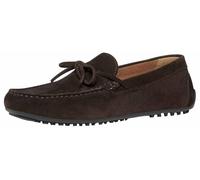Geox U ISTRIA A A Moccasin, Marrone Scuro, 45 EU