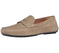 Geox U Istria B, Moccasin Uomo, Grigio Tortora, 39 EU