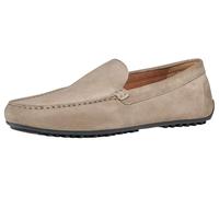 Geox U Istria C, Moccasin Uomo, Grigio Tortora, 41 EU