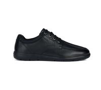 Geox U Leitan A, Moccasin Uomo, Nero, 43 EU