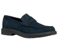 Geox U Massimiano, Mocassino Uomo, Blu, 41 EU