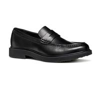 Geox U Massimiano, Mocassino Uomo, Nero, 42 EU