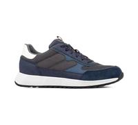 Geox U Molveno B, Scarpe da Ginnastica, Grigio/Blu, 39 EU