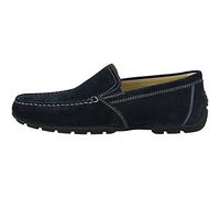 Geox U Moner V, Mocassini Uomo, Blu Blue, 39 EU