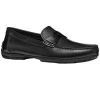 Geox U Moner W 2FIT D, Mocassino Uomo, Black, 45 EU