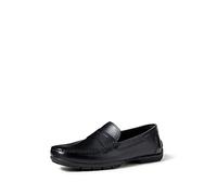 Geox U Moner W 2fit D, Moccasin Uomo, Black C9999, 42 EU