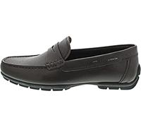 Geox U Moner W 2fit D, Moccasin Uomo, Kaffee, 39 EU