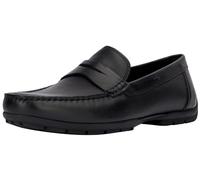 Geox U Moner W 2fit D, Moccasin Uomo, Nero, 45 EU