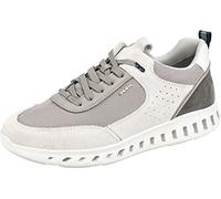 Geox U Outstream A, Sneakers Uomo, Bianco/Grigio (Off White/Lt Grey), 44 EU