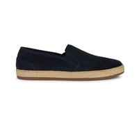 Geox U Pantelleria A, Espadrille Wedge Sandal, Blu Navy, 41 EU