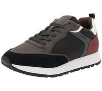 Geox U Partenio B, Scarpe da Ginnastica Uomo, Dk Coffee Black, 42 EU