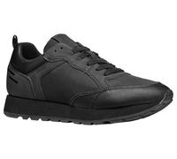 Geox U Partenio B, Scarpe da Ginnastica Uomo, Nero, 44 EU