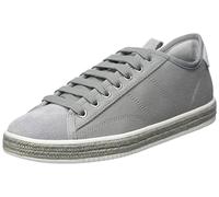Geox U Pieve, Sneaker Uomo, Grigio Chiaro, 44 EU